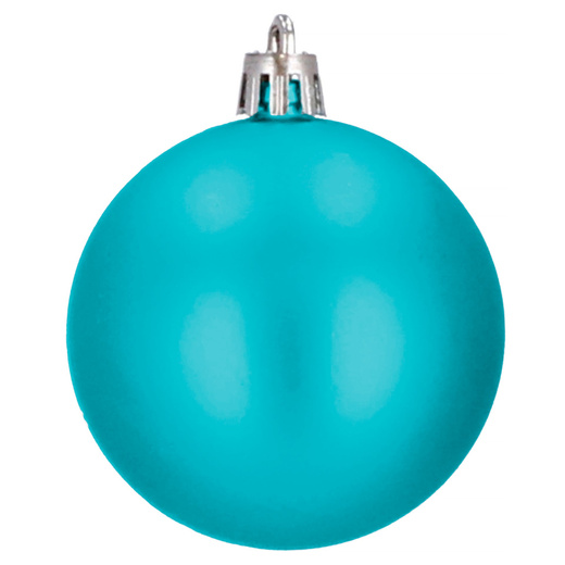 Bombki choinkowe 30 szt. ozdoby świąteczne jasny niebieski