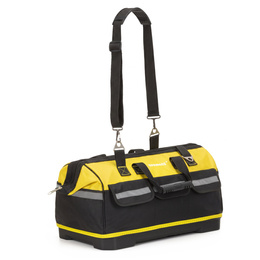 Torba warsztatowa 49x27x35 cm monterska organizer na narzędzia 45L żółto-czarna