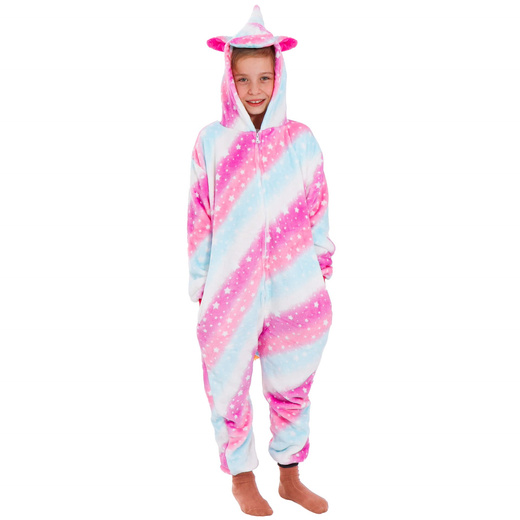 Piżama kigurumi jednorożec kombinezon jednoczęściowy dziecięcy rozmiar 120-130 cm