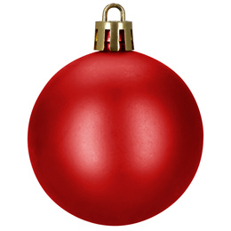Bombki choinkowe 100 szt. zestaw dekoracji świątecznych nietłukące, czerwone