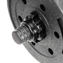 Hantel do ćwiczeń 40 kg hantla regulowana zestaw obciążeń 2x20 kg gryf do treningu siłowego