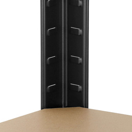 Regał metalowy z 5 półkami 180x90x40cm 875kg do garażu, piwnicy