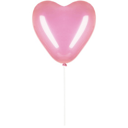 Balony serca na walantynki, urodziny 50 szt. różowe serduszka