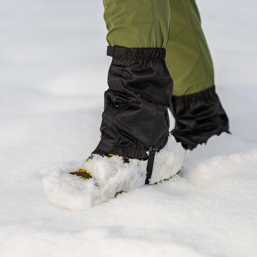 Ochraniacze na buty wodoodporne stuptuty trekkingowe uniwersalne 2 szt. czarne
