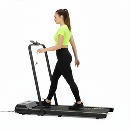 Bieżania elektryczna, domowa 12 km/h z pilotem i aplikacją na telefon treningowa, składana