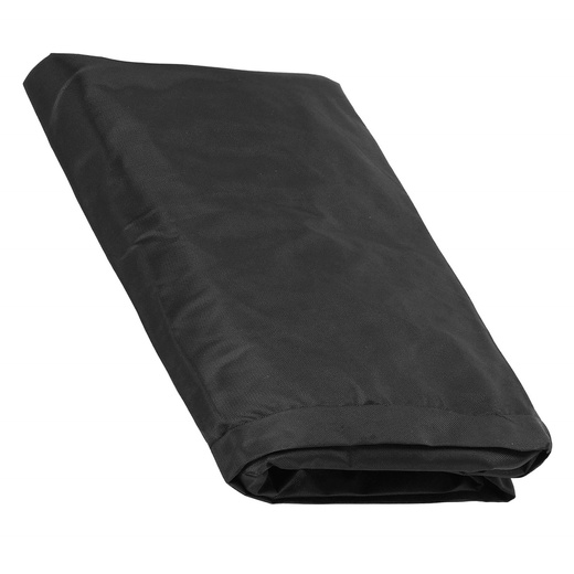 Pokrowiec na grilla 145x61x117 cm plandeka wodoodporna czarna