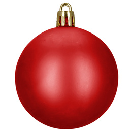 Bombki choinkowe 100 szt. zestaw dekoracji świątecznych nietłukące, czerwone