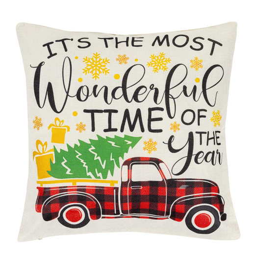 Poszewki świąteczne 40x40cm 4 szt. zestaw ozdobny na poduszki jaśki różne wzory