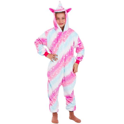 Piżama kigurumi jednorożec kombinezon jednoczęściowy dziecięcy rozmiar 130-140 cm