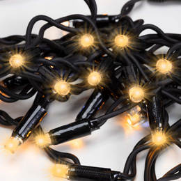 Kurtyna świetlna 50 Led lampki zewnętrzne sople 2,5 m ciepły biały + zimny biały flash