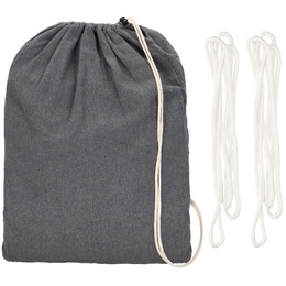 Hamak dwuosobowy 200kg bujak ogrodowy 200x150cm szaro-kremowy