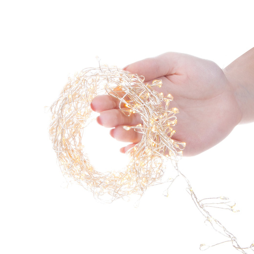 Lampki dekoracyjne 300 LED biały ciepły