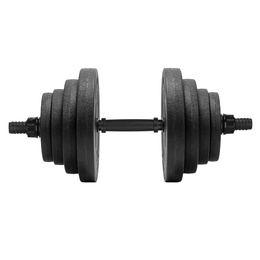 Hantle do ćwiczeń regulowane 20 kg zestaw obciążeń gryf do treningu siłowego