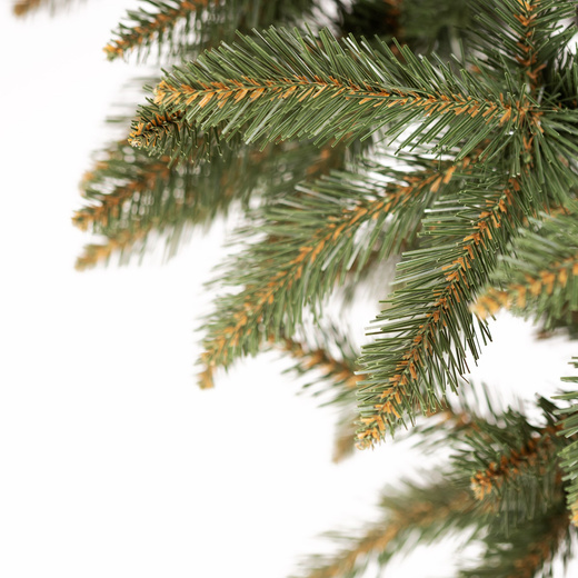 Choinka sztuczna 120 cm Premium Royal Trees świerk kaukaski jak żywy z drewnianym stojakiem