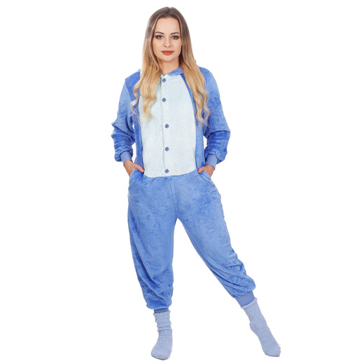 Piżama kigurumi Stitch kombinezon jednoczęściowy damska rozmiar L