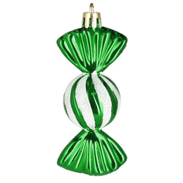 Bombki choinkowe 5 szt. ozdoby świąteczne zestaw cukierki 6 cm kolorowe