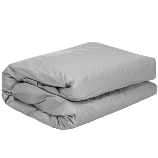 Pokrowiec na samochód 540x175x150cm wodoodporna plandeka na auto szara