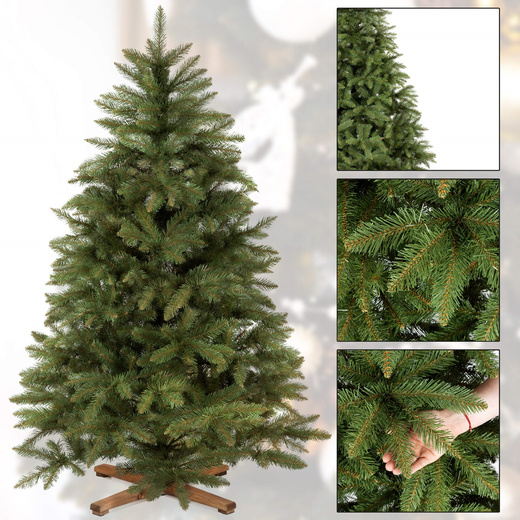 Choinka sztuczna 180 cm świerk kaukaski jak żywy Royal Trees premium drzewko świąteczne