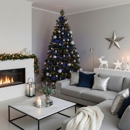 Choinka sztuczna 240 cm sosna zielona PE Royal Trees premium drzewko świąteczne jak żywe