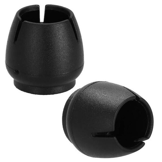 Nakładki na nogi krzesła silikonowe 4 szt. czarne ochraniacze na meble 12-16 mm