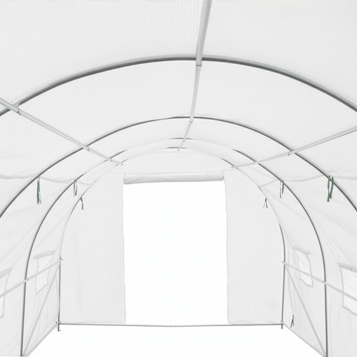 Szklarnia ogrodowa foliowa UV4 140g/m2 4x2,5x2 m tunel na warzywa zioła foliak warzywniak