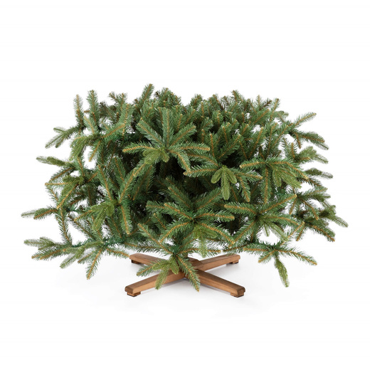 Choinka sztuczna 220 cm Premium Royal Trees świerk syberyjski z drewnianym stojakiem