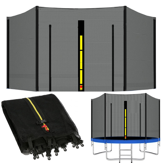 Osłona na sprężyny z siatką do trampoliny zewnętrzną 10FT 244/250/252 cm multikolor