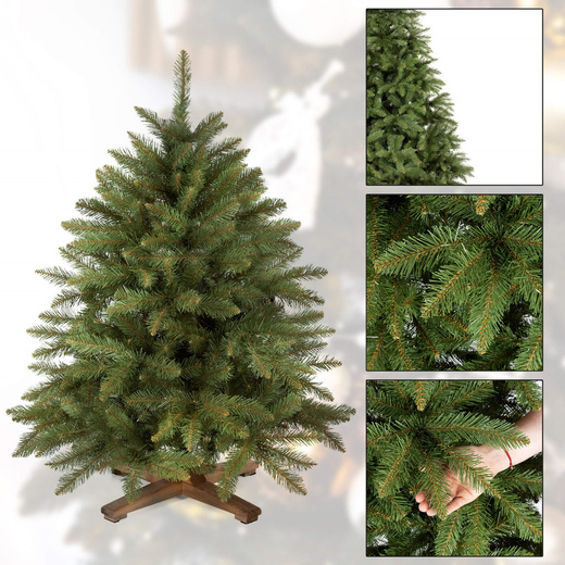 Choinka sztuczna 120 cm świerk kaukaski jak żywy Royal Trees premium drzewko świąteczne