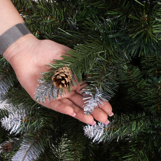 Choinka sztuczna premium 150 cm sosna diamentowa drzewko bożonarodzeniowe