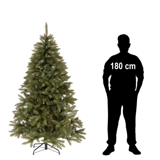 Choinka sztuczna 200 cm świerk kaukaski drzewko świąteczne jak żywe