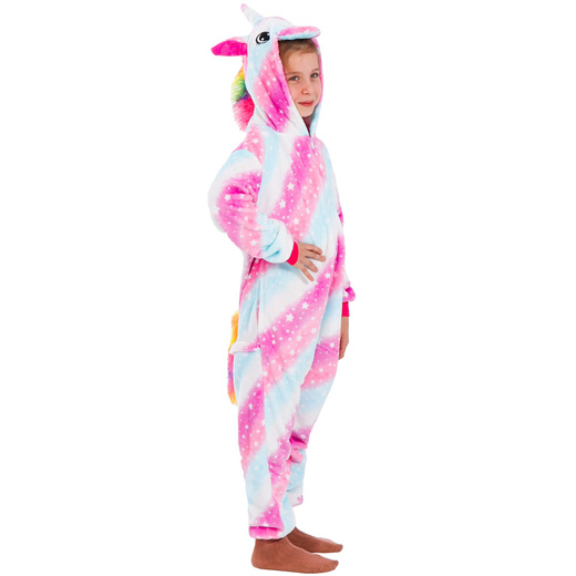Piżama kigurumi jednorożec kombinezon jednoczęściowy dziecięcy rozmiar 130-140 cm