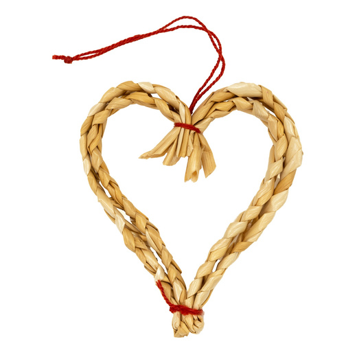 Ozdoby choinkowe, bombki słomiane 27 szt. naturalne dekoracje świąteczne, brązowe