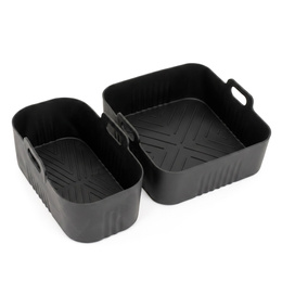 Wkład silikonowy do Airfryer 1,5/3 L zestaw 2 szt. do frytkownicy beztłuszczowej