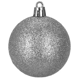 Bombki choinkowe 40 szt. ozdoby kule, lizaki, szyszki, laski cukrowe nietłukące srebrne