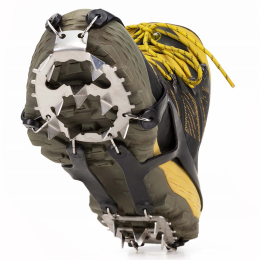 Raczki na buty turystyczne, nakładki rozmiar 40-45 czarne