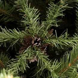 Choinka sztuczna 220 cm Premium Royal Trees świerk syberyjski z drewnianym stojakiem