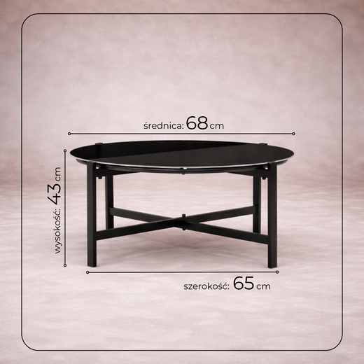 Meble ogrodowe, zestaw dla 4 osób sofa, krzesła, stolik metalowe, czarne