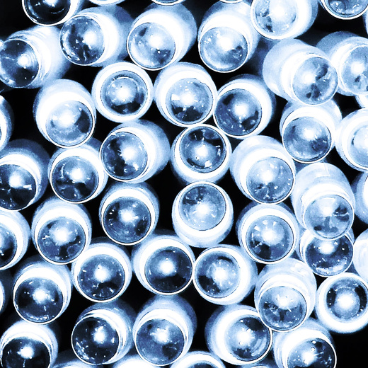 Lampki choinkowe 500 Led biały zimny 34,5 m oświetlenie świąteczne