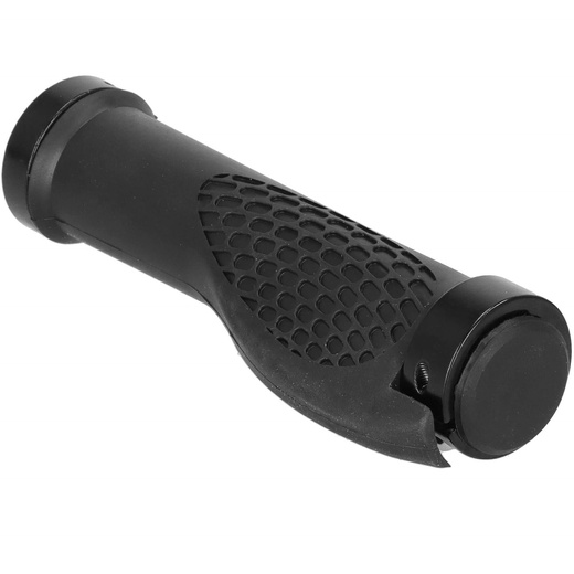 Gripy rowerowe ergonomiczne 22 mm, chwyty do kierownicy skręcane, antypoślizgowe, czarne 2 szt.