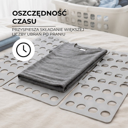 Deska do szybkiego składania ubrań, koszulek w kostkę, praska, składarka