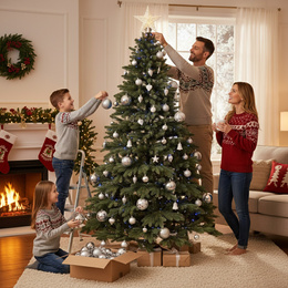 Choinka sztuczna 210 cm sosna zielona PE Royal Trees premium drzewko świąteczne jak żywe