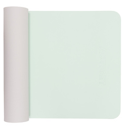 Mata do jogi, ćwiczeń fitness 183x61 cm antypoślizgowa, materac do stretchingu, miętowy