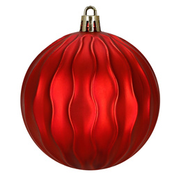 Bombki choinkowe 14 szt. mix wzorów: okrągłe, muchomorek, sowa, wiewiórka, dekoracje świąteczne, czerwone