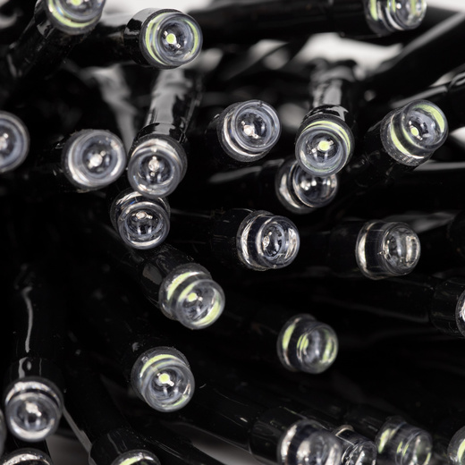 Lampki choinkowe na baterie 100 LED 8 funkcji świecenia na pilot 10 m zewnętrzne, wewnętrzne multikolor