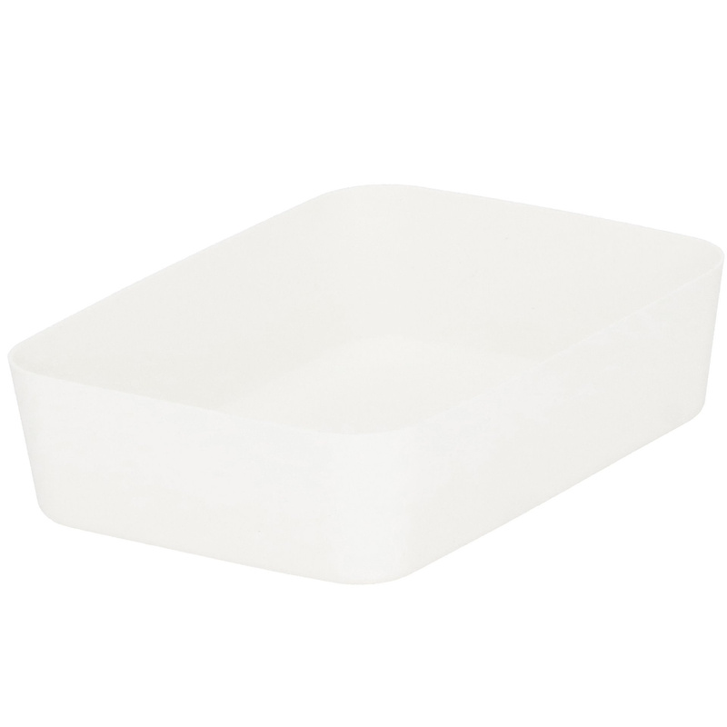 Pojemnik do szuflady 13x18cm wielofunkcyjny wkład, organizer kremowy