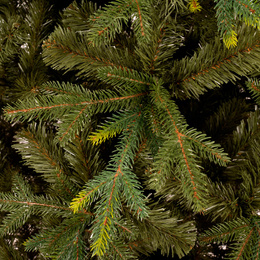 Choinka sztuczna 220 cm świerk naturalny z metalowym stojakiem