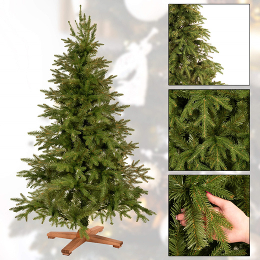 Choinka sztuczna 150 cm świerk himalajski jak żywy PE Royal Trees premium drzewko świąteczne
