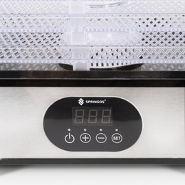 Suszarka do żywności, spożywcza do grzybów, owoców, ziół 6‑poziomowa 400 W regulacja temperatury
