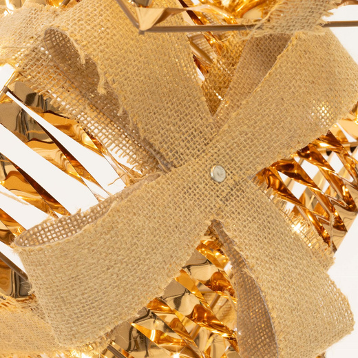 Dekoracja świąteczna LED prezenty pod choinkę 74 cm 160 diod biały ciepły