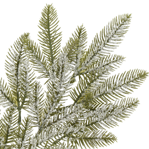 Gałązka świąteczna liść sztuczna dekoracja do stroika 68 cm